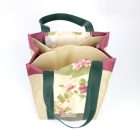 Inside the Bayadou bottle carrier bag with 4 compartments