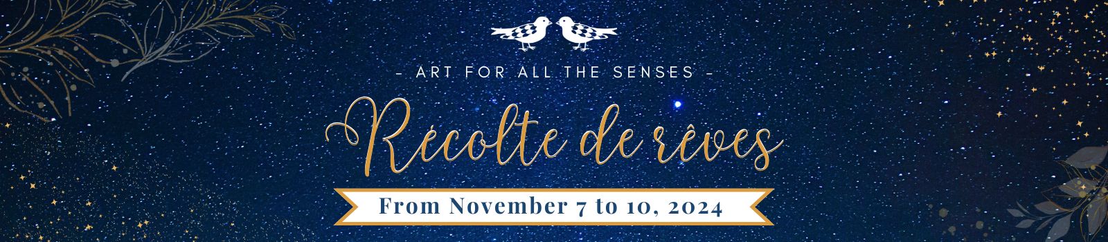 Event Recolte de reves at the Gallery-Boutique Christine Grenier from November 7 to 10, 2024