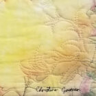 Art textile contemporain de l'artiste Christine Grenier - Souvenir d'un rêve