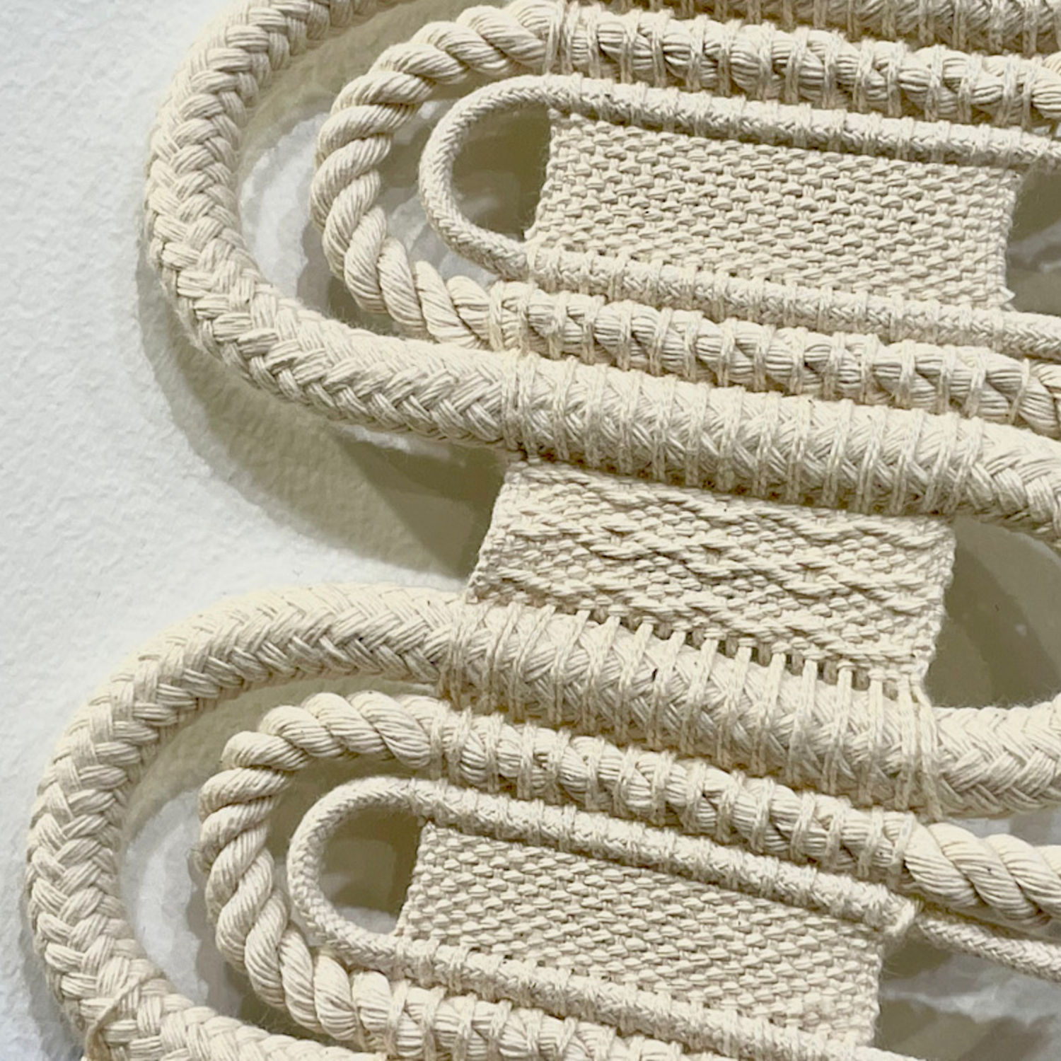 Avoir la fibre, Élise Bourgault, tissage contemporain à la Galerie Boutique Christine Grenier